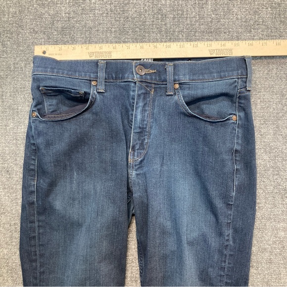 Paige Jeans Men's 31x29 Blue Federal Cellar Slim Straight Denim Stretch - Picture 7 of 14